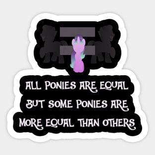 My Little Pony - Starlight Glimmer - All Ponies are Equal Sticker